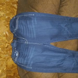 Dark blue size 9 jeans